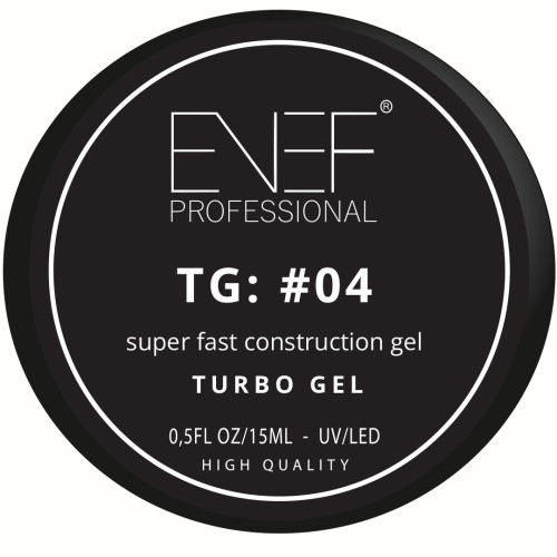 Гель TURBO GEL TG#4 “ENEF PROFESSIONAL”, Беларусь (15мл)