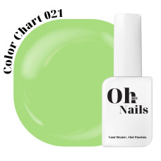 Цветное гелевое покрытие “Oh my nails” Color chart 021 (10мл)