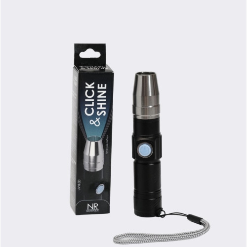 NR LED фонарик для полимеризации Click&Shine LED/UV, РФ