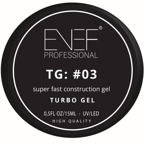 Гель TURBO GEL TG#3 “ENEF PROFESSIONAL”, Беларусь (15мл)