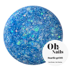 Цветное гелевое покрытие starlight gel 03 “Oh my nails” (15мл)