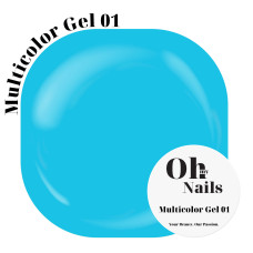 Гелевая система multicolor gel 01 “Oh my nails” (15мл)