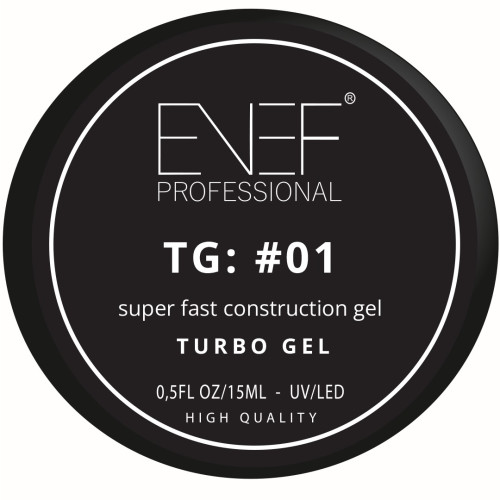 Гель TURBO GEL TG#1 “ENEF PROFESSIONAL”, Беларусь (15мл)