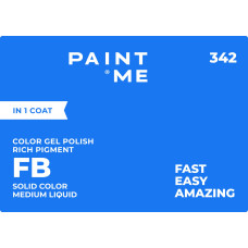 Гель-лак Facebook_342 “Paint me” 12 мл. (12мл)