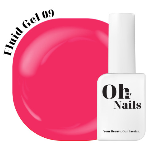 Жидкий Гель fluid gel 09 “Oh my nails” (10мл)
