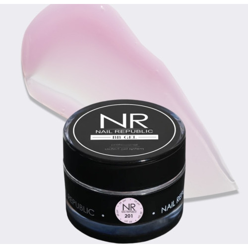 NR BB-gel classic №201 гель классический для моделирования (15гр),РФ (15мл)
