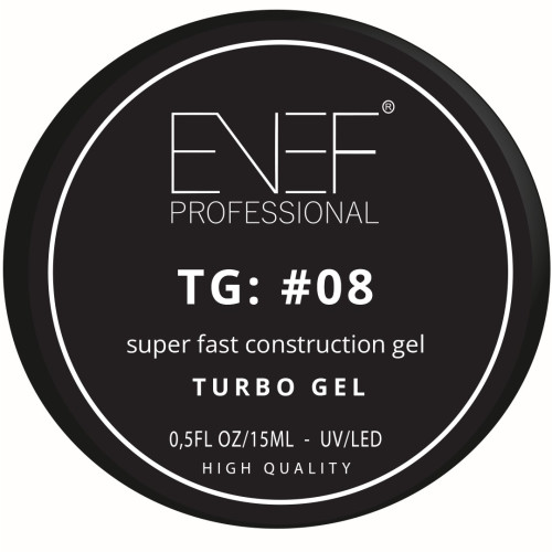 Гель TURBO GEL TG#8 “ENEF PROFESSIONAL”, Беларусь (15мл)