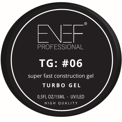 Гель TURBO GEL TG#6 “ENEF PROFESSIONAL”, Беларусь (15мл)