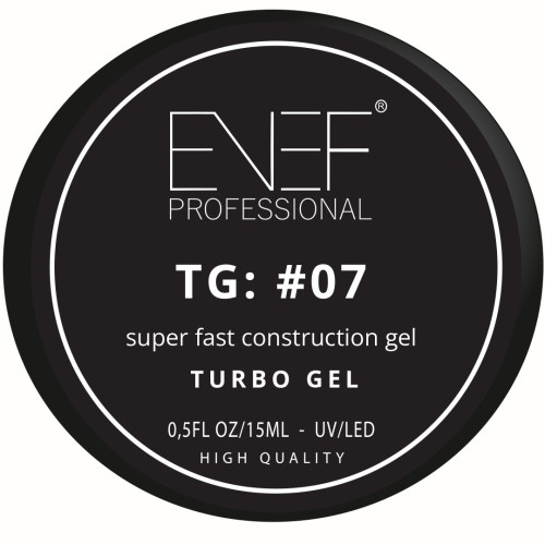 Гель TURBO GEL TG#7 “ENEF PROFESSIONAL”, Беларусь (15мл)