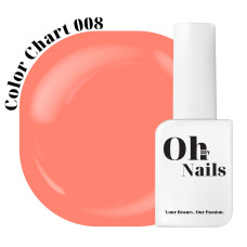 Цветное гелевое покрытие “Oh my nails” Color chart 008 (10мл)