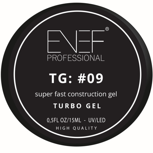Гель TURBO GEL TG#9 “ENEF PROFESSIONAL”, Беларусь (15мл)